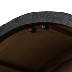 Tolle Drifted Matte Black Panel Door Cabinet | ready to ship!