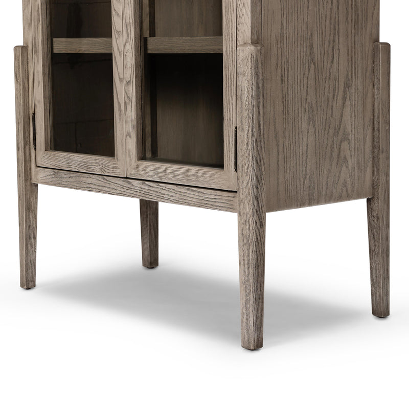 Tolle Rustic White Solid Cabinet | ready to ship!