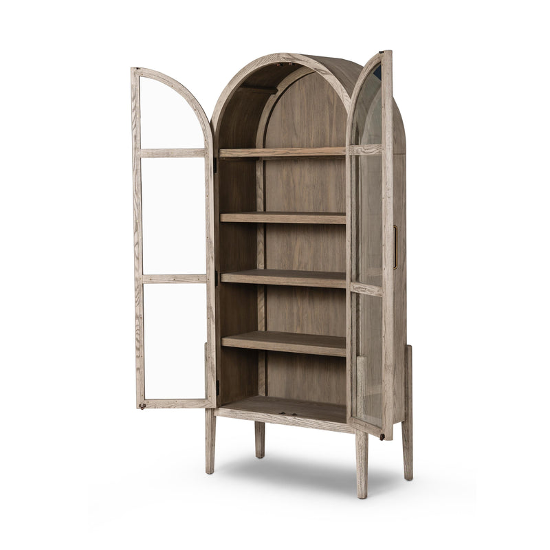 Tolle Rustic White Solid Cabinet | ready to ship!