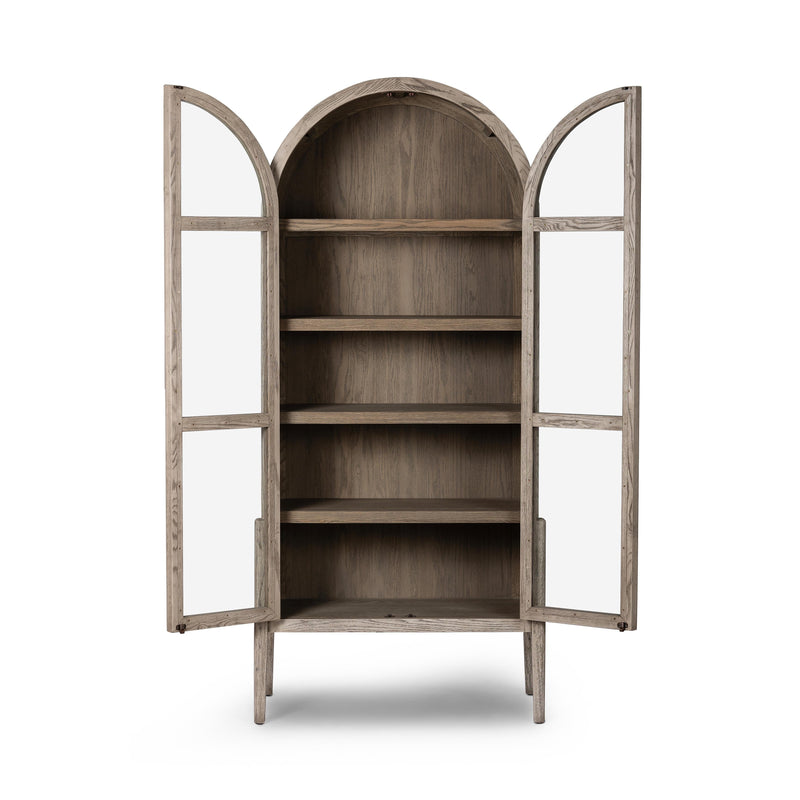 Tolle Rustic White Solid Cabinet | ready to ship!