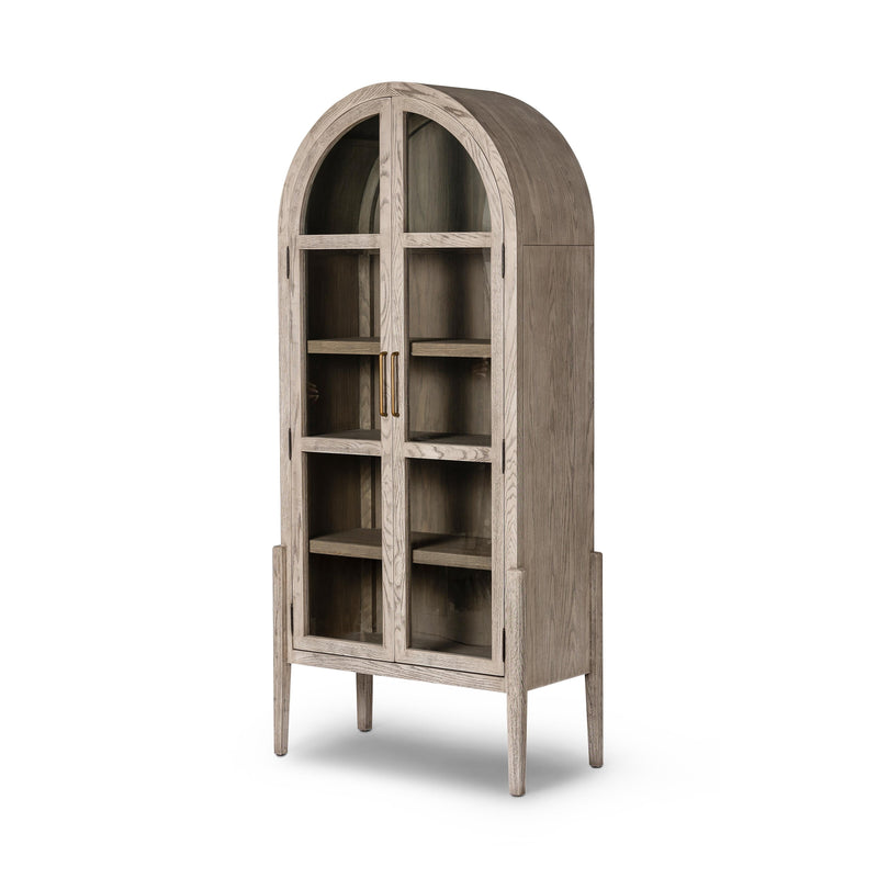 Tolle Rustic White Solid Cabinet | ready to ship!