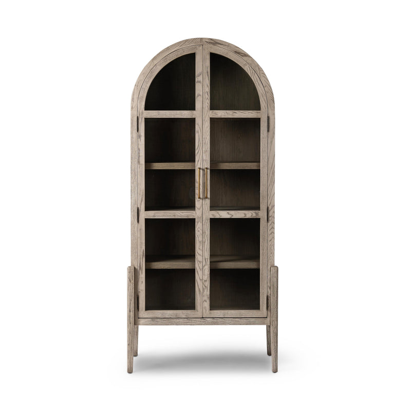 Tolle Rustic White Solid Cabinet | ready to ship!