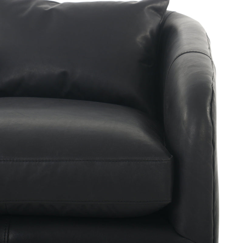 Topanga Heirloom Black Swivel Chair | shipping 8/3/2025
