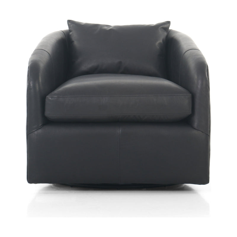 Topanga Heirloom Black Swivel Chair | shipping 8/3/2025