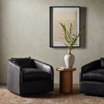 Topanga Heirloom Black Swivel Chair | shipping 8/3/2025
