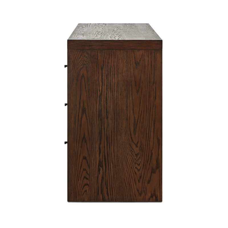 Torrington Umber Oak 6 Drawer Dresser | ready to ship!
