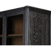 Toulouse Distressed Black Oak Cabinet | shipping 8/13/2025