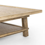 Trinity Distressed Light Oak Coffee Table | ready to ship!