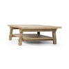 Trinity Distressed Light Oak Coffee Table | ready to ship!