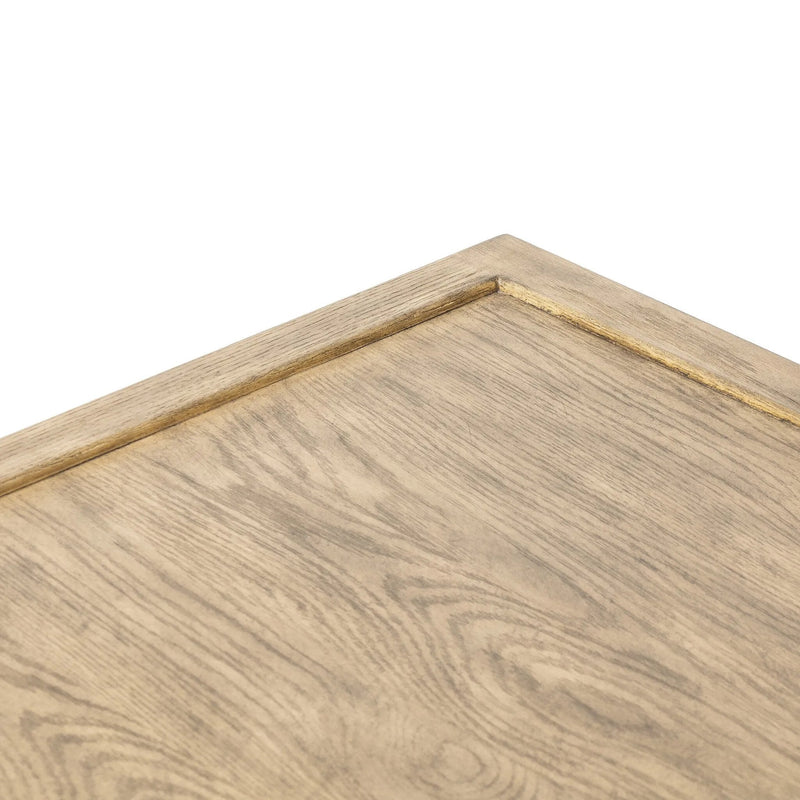 Trinity Distressed Light Oak Coffee Table | ready to ship!