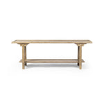 Trinity Distressed Light Oak Console Table | ready to ship!