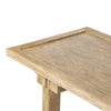 Trinity Distressed Light Oak Console Table | ready to ship!