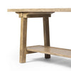 Trinity Distressed Light Oak Console Table | ready to ship!