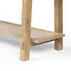 Trinity Distressed Light Oak Console Table | ready to ship!