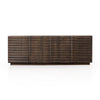 Tussac Matte Brown Neem Media Console | ready to ship!