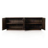 Tussac Matte Brown Neem Media Console | ready to ship!