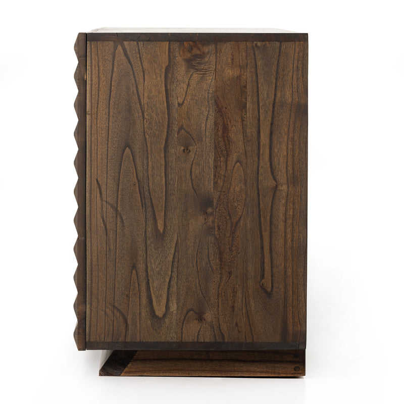 Tussac Matte Brown Neem Media Console | ready to ship!