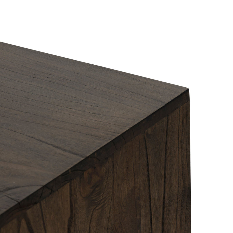 Tussac Matte Brown Neem Media Console | ready to ship!