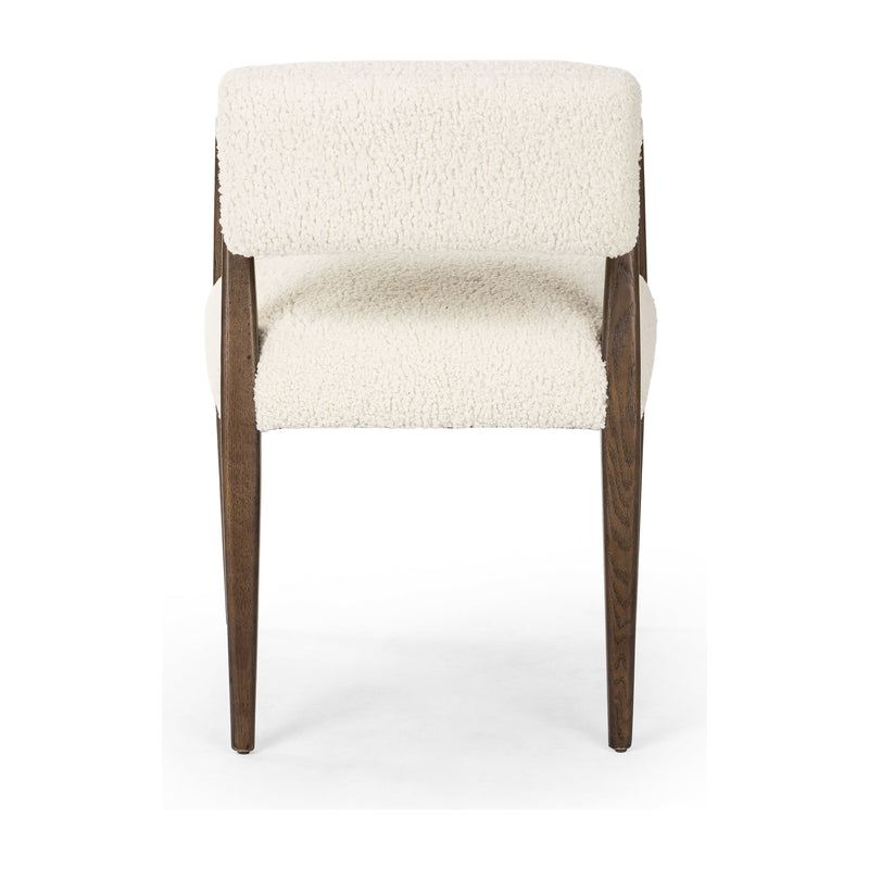Tyler Sheepskin Natural Dining Armchair | ready to ship!