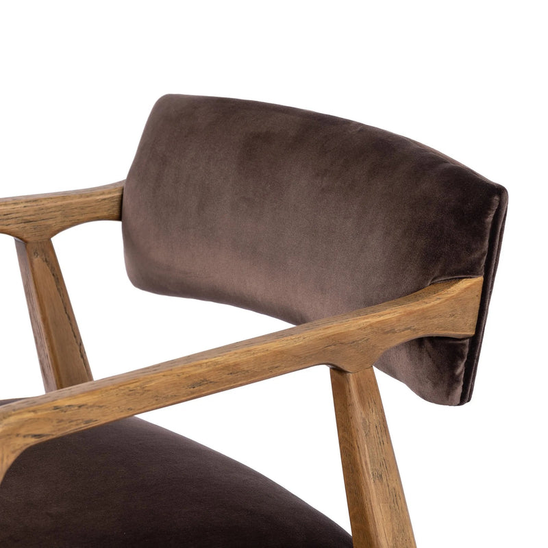Tyler Surrey Cocoa Armchair | ready to ship!