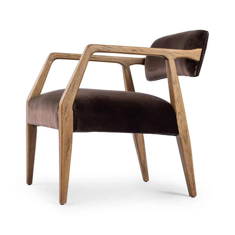 Tyler Surrey Cocoa Armchair | ready to ship!
