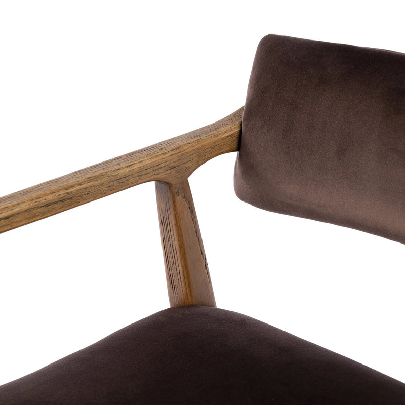 Tyler Surrey Cocoa Armchair | ready to ship!
