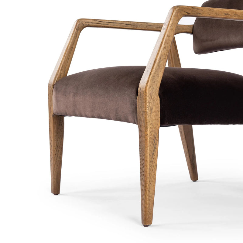 Tyler Surrey Cocoa Armchair | ready to ship!
