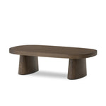 Valen Rustic Brown Oak Veneer Coffee Table | ready to ship!