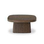 Valen Rustic Brown Oak Veneer Coffee Table | ready to ship!