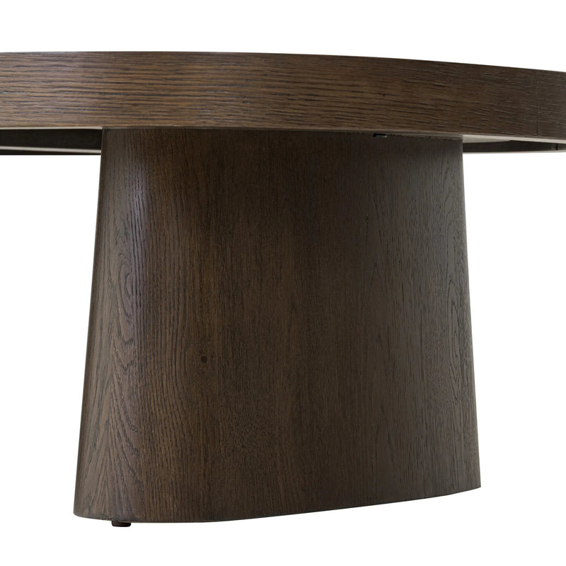 Valen Rustic Brown Oak Veneer Coffee Table | ready to ship!