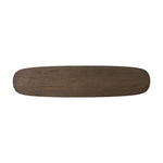 Valen Rustic Brown Oak Veneer Console Table | shipping 10/4/2025