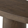 Valen Rustic Brown Oak Veneer Console Table | shipping 10/4/2025