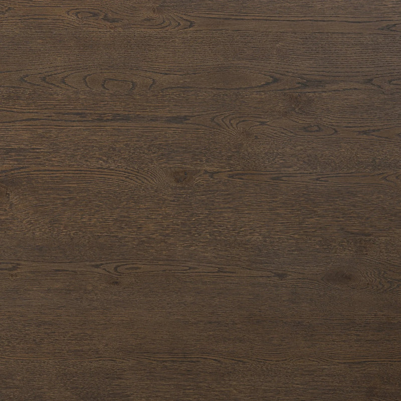 Valen Rustic Brown Oak Veneer Dining Table | shipping 7/7/2025