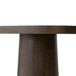 Valen Rustic Brown Oak Veneer Dining Table | shipping 7/7/2025