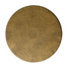 Vera Hammered Aged Brass End Table | shipping 7/27/2025