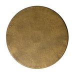Vera Hammered Aged Brass End Table | shipping 7/27/2025