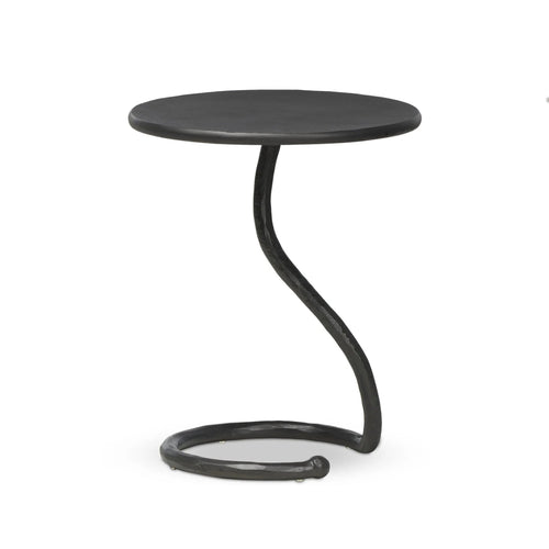 Vera Hammered Gunmetal End Table | shipping 7/27/2025
