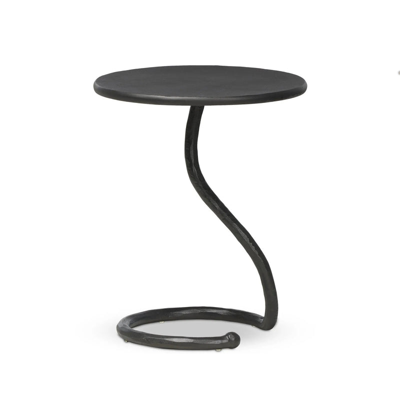Vera Hammered Gunmetal End Table | shipping 7/27/2025