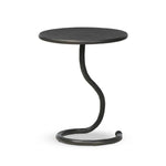 Vera Hammered Gunmetal End Table | shipping 7/27/2025