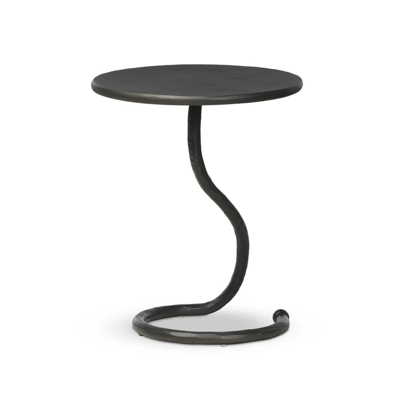 Vera Hammered Gunmetal End Table | shipping 7/27/2025