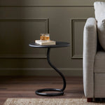 Vera Hammered Gunmetal End Table | shipping 7/27/2025