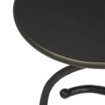 Vera Hammered Gunmetal End Table | shipping 7/27/2025