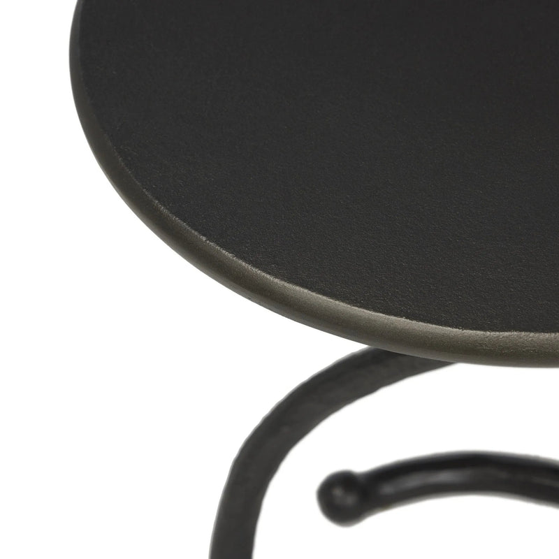 Vera Hammered Gunmetal End Table | shipping 7/27/2025