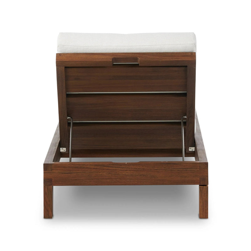 Verona Alessi Linen Outdoor Chaise | shipping 5/27/2025