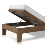 Verona Alessi Linen Outdoor Chaise | shipping 5/27/2025