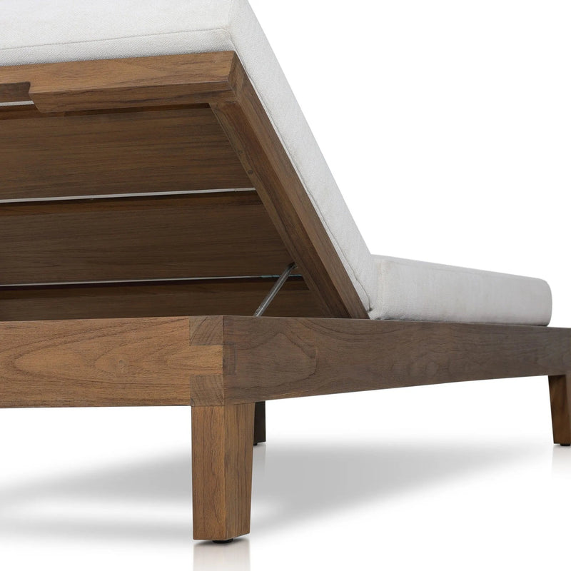Verona Alessi Linen Outdoor Chaise | shipping 5/27/2025