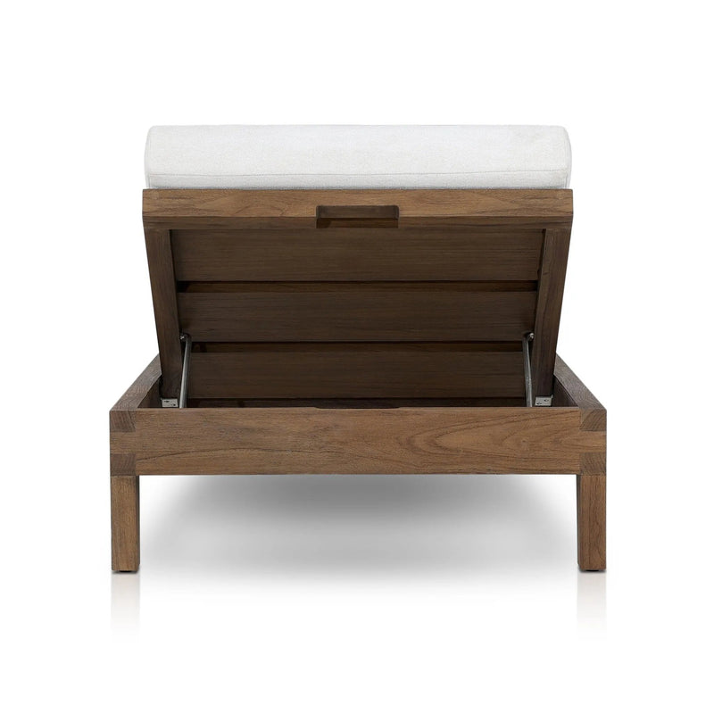 Verona Alessi Linen Outdoor Chaise | shipping 5/27/2025