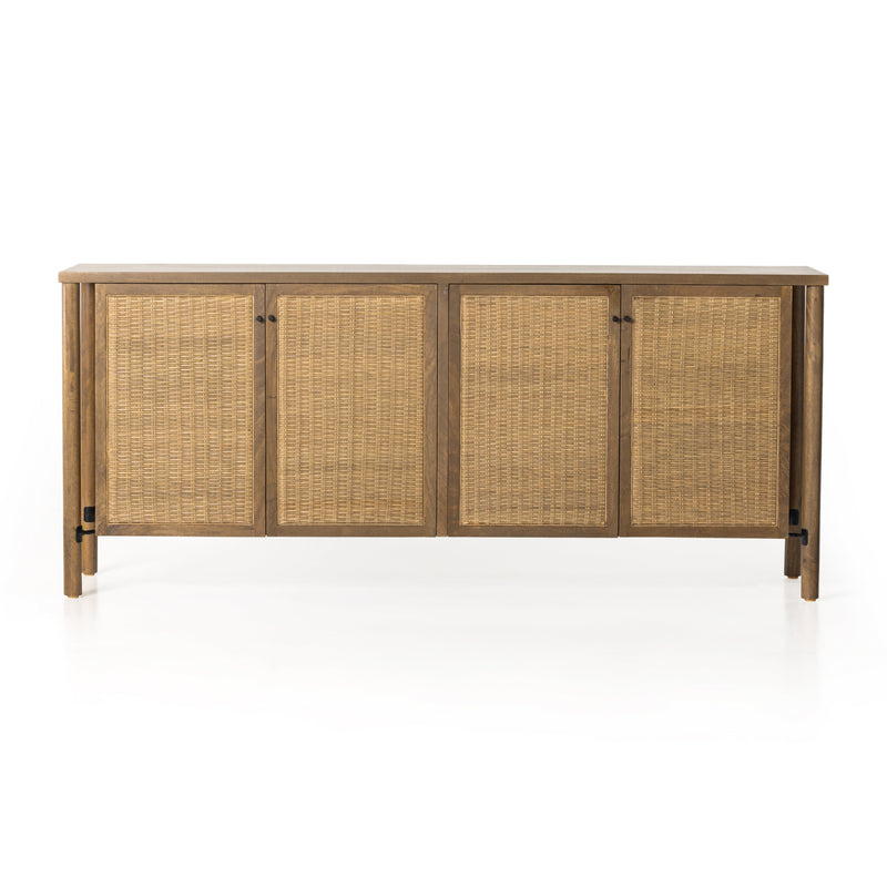 Veta Taupe Cane Sideboard | shipping 6/25/2025