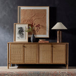 Veta Taupe Cane Sideboard | shipping 6/25/2025