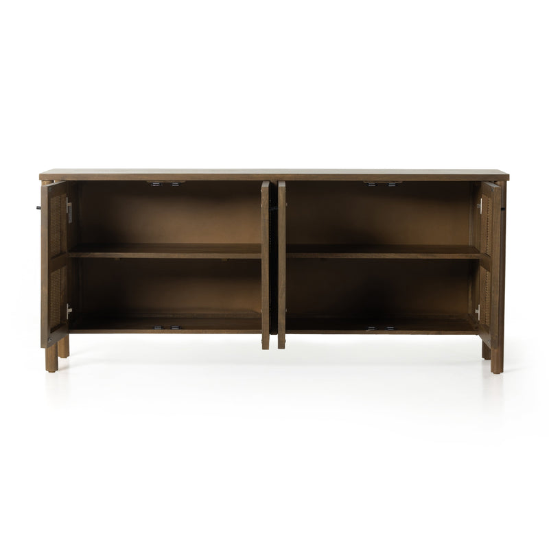 Veta Taupe Cane Sideboard | shipping 6/25/2025